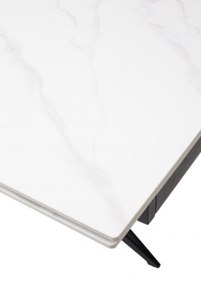 Стол FORIO 160 MATT WHITE MARBLE SOLID CERAMIC / BLACK, ®DISAUR в Менделеевске - mendeleevsk.mebel24.online | фото 9