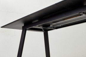 Стол Франк 180 БЕЛЫЙ МРАМОР, стекло / ЧЕРНЫЙ М-City в Менделеевске - mendeleevsk.mebel24.online | фото 4