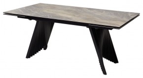 Стол IVAR 180 MARBLES KL-80 Серый мрамор, итальянская керамика, ®DISAUR в Менделеевске - mendeleevsk.mebel24.online | фото 2