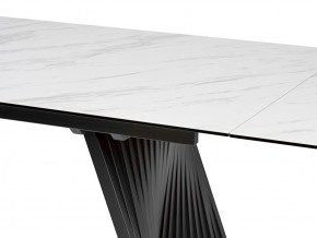 Стол IVAR 180 MARBLES KL-99 Белый мрамор, итальянская керамика/серый, ®DISAUR в Менделеевске - mendeleevsk.mebel24.online | фото 8