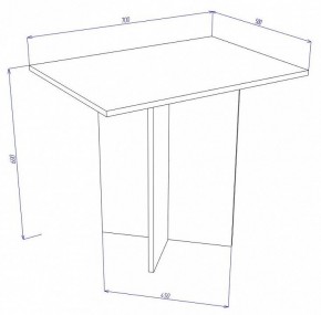Стол журнальный Cross СЖ4 в Менделеевске - mendeleevsk.mebel24.online | фото 3