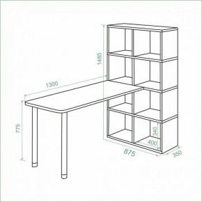 Стол компьютерный Bartolo в Менделеевске - mendeleevsk.mebel24.online | фото 3