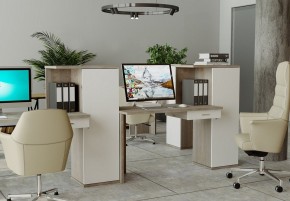 Стол компьютерный Домино Lite СКЛ-ПРЯМ100+ШК КБЕ в Менделеевске - mendeleevsk.mebel24.online | фото 2