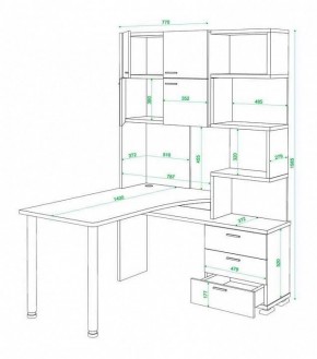 Стол компьютерный Домино нельсон СР-500М140 в Менделеевске - mendeleevsk.mebel24.online | фото 3