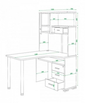 Стол компьютерный Домино СР-130 в Менделеевске - mendeleevsk.mebel24.online | фото 5