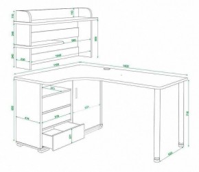 Стол компьютерный Домино СР-145М в Менделеевске - mendeleevsk.mebel24.online | фото 5