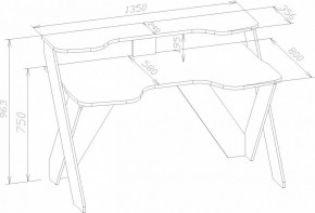 Стол компьютерный КСТ-118 в Менделеевске - mendeleevsk.mebel24.online | фото 3