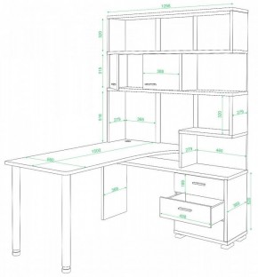 Стол компьютерный СР-420/150 в Менделеевске - mendeleevsk.mebel24.online | фото 2