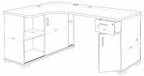 Стол письменный Домино СР-160М в Менделеевске - mendeleevsk.mebel24.online | фото 2