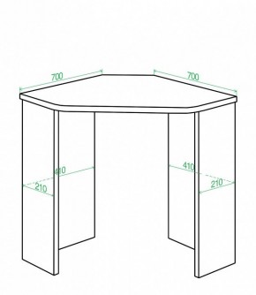 Стол письменный Нельсон Lite СКЛ-Угл70 в Менделеевске - mendeleevsk.mebel24.online | фото 2