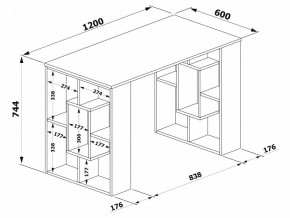 Стол письменный СПм-15 в Менделеевске - mendeleevsk.mebel24.online | фото 3