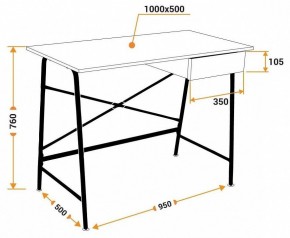Стол письменный WD-12 в Менделеевске - mendeleevsk.mebel24.online | фото 10