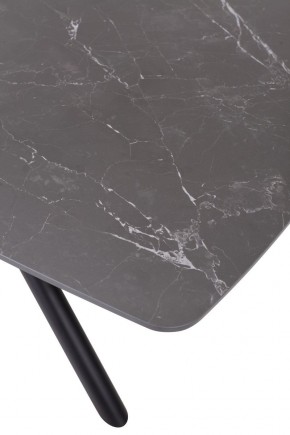 Стол RIVOLI 140 MATT BLACK MARBLE SOLID CERAMIC / BLACK, ®DISAUR в Менделеевске - mendeleevsk.mebel24.online | фото 10