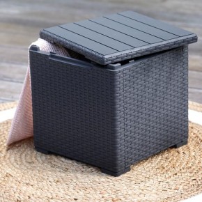 Стол с функцией хранения Виго (Vigo storage box) графит в Менделеевске - mendeleevsk.mebel24.online | фото 1