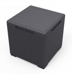 Стол с функцией хранения Виго (Vigo storage box) графит в Менделеевске - mendeleevsk.mebel24.online | фото 2