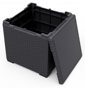 Стол с функцией хранения Виго (Vigo storage box) графит в Менделеевске - mendeleevsk.mebel24.online | фото 3