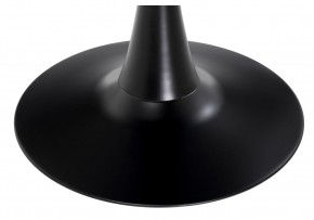 Стол стеклянный Tulip 90 black glass в Менделеевске - mendeleevsk.mebel24.online | фото 3