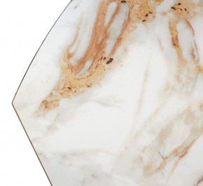 Стол TERAMO 135 GLOSS GRAND JADE SOLID CERAMIC, керамика, поворотн.механизм / Черный каркас, ®DISAUR в Менделеевске - mendeleevsk.mebel24.online | фото 13