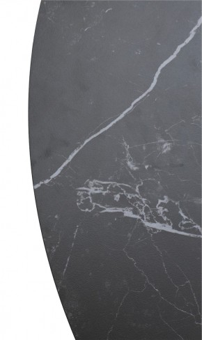 Стол TERNI 120 MATT BLACK MARBLE SOLID CERAMIC Черный мрамор матовый, керамика /Черн.каркас, ®DISAUR в Менделеевске - mendeleevsk.mebel24.online | фото 9