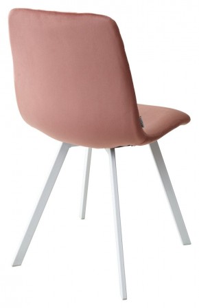 Стул DAIQUIRI BLUVEL-52 PINK / белый каркас, велюр М-City в Менделеевске - mendeleevsk.mebel24.online | фото 3