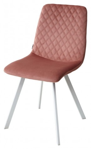 Стул DAIQUIRI BLUVEL-52 PINK / белый каркас, велюр М-City в Менделеевске - mendeleevsk.mebel24.online | фото 5