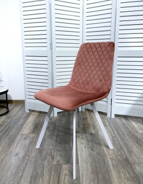 Стул DAIQUIRI BLUVEL-52 PINK / белый каркас, велюр М-City в Менделеевске - mendeleevsk.mebel24.online | фото 7