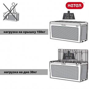 Сундук Samoa Rattan Box 270 L в Менделеевске - mendeleevsk.mebel24.online | фото 5