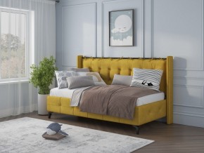 СВЕТЛАНА 3 Кровать линейная (Горчичный) в Менделеевске - mendeleevsk.mebel24.online | фото
