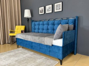СВЕТЛАНА 3 Кровать линейная (Синий) в Менделеевске - mendeleevsk.mebel24.online | фото 2
