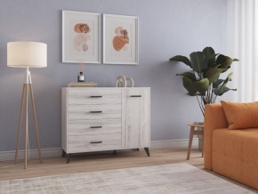 СВЕТЛАНА LOFT Комод-тумба (сосна белая loft) в Менделеевске - mendeleevsk.mebel24.online | фото 3