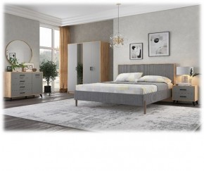 СВЕТЛАНА LOFT Спальный гарнитур (модульный) (дуб золотой/серый) в Менделеевске - mendeleevsk.mebel24.online | фото