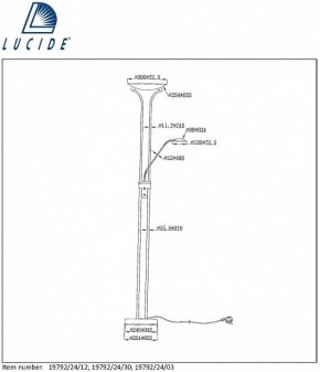 Торшер Lucide Champion-Led 19792/24/03 в Менделеевске - mendeleevsk.mebel24.online | фото 7