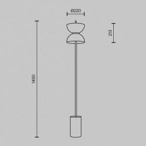 Торшер Maytoni Kyoto MOD178FL-L11B3K в Менделеевске - mendeleevsk.mebel24.online | фото 3