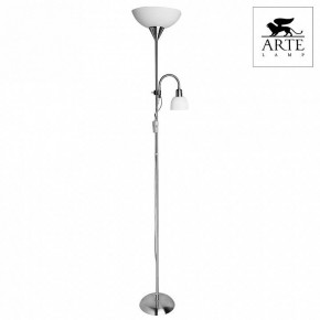 Торшер с подсветкой Arte Lamp Duetto A9569PN-2SS в Менделеевске - mendeleevsk.mebel24.online | фото 2