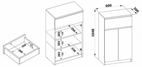 Тумба для обуви ТП-12 в Менделеевске - mendeleevsk.mebel24.online | фото 4