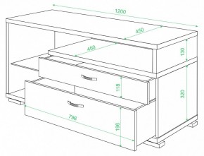 Тумба под ТВ Домино ТК-10М в Менделеевске - mendeleevsk.mebel24.online | фото 2