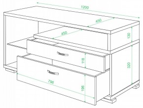 Тумба под ТВ Домино ТК-10М в Менделеевске - mendeleevsk.mebel24.online | фото 2