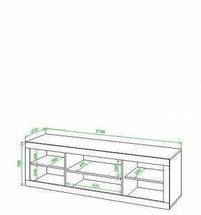 Тумба под ТВ Toivo Кон170 в Менделеевске - mendeleevsk.mebel24.online | фото 2