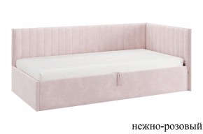 ТВИКС Кровать (тахта) с ПМ 900 (нежно-розовый) в Менделеевске - mendeleevsk.mebel24.online | фото