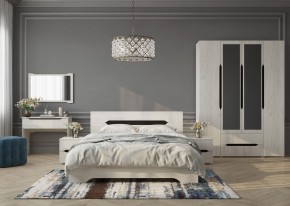 Зеркало Вега (Крафт белый) в Менделеевске - mendeleevsk.mebel24.online | фото 2